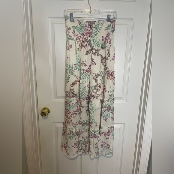 NWT Luxury Hale Bob Spring Summer Vaca White Tiered Maxi Skirt - Picture 3 of 9